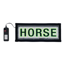 Load image into Gallery viewer, LIGHT UP SIGNS - HORSE, SHERIFF, AGENT