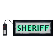 Load image into Gallery viewer, LIGHT UP SIGNS - HORSE, SHERIFF, AGENT
