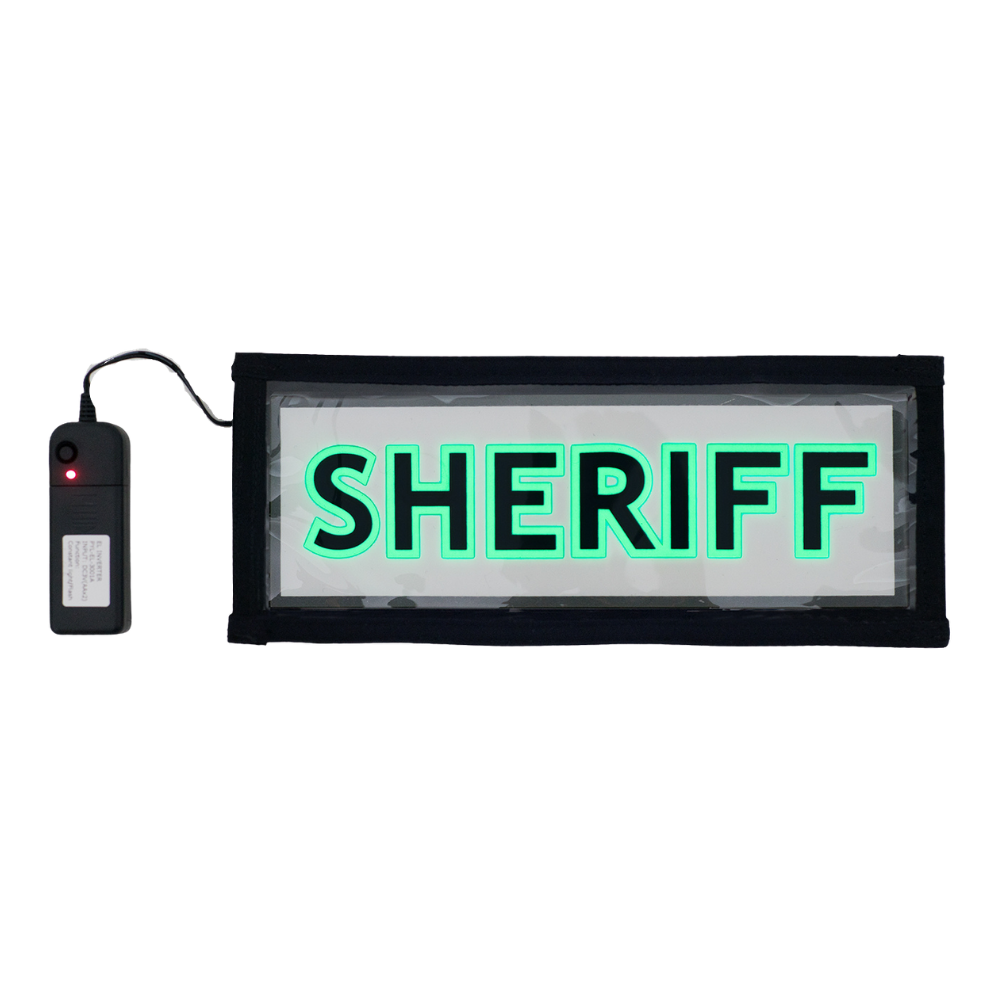 Light Up Signs - Horse, Sheriff, Agent – Tail Lights Store