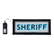 Load image into Gallery viewer, LIGHT UP SIGNS - HORSE, SHERIFF, AGENT