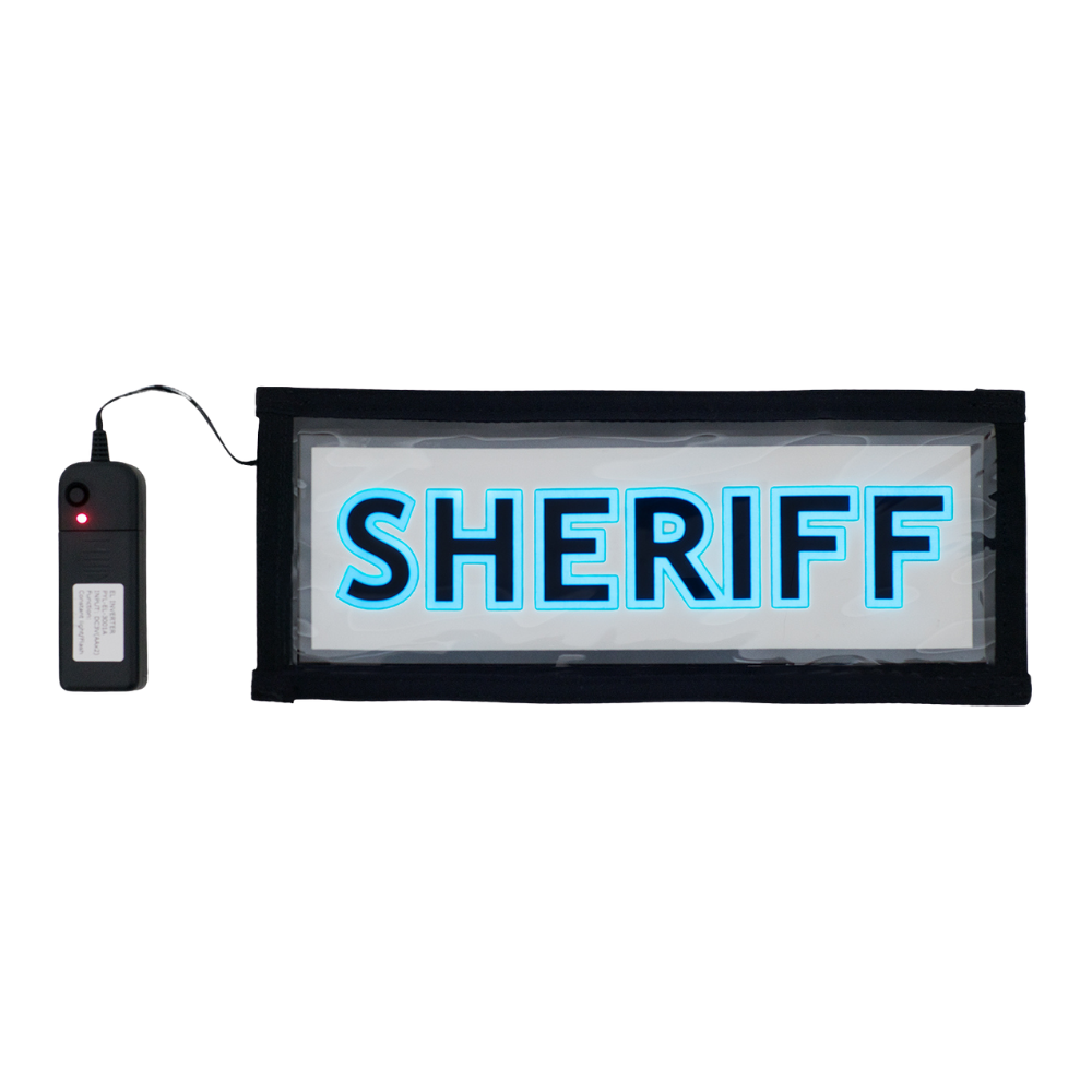 LIGHT UP SIGNS - HORSE, SHERIFF, AGENT